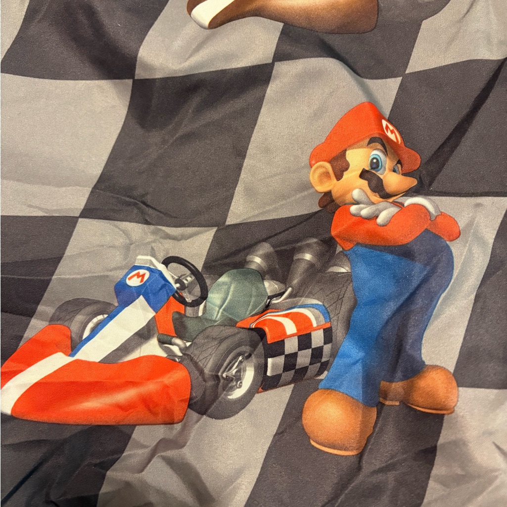 Nintendo Mario Kart Wii Bed Skirt
